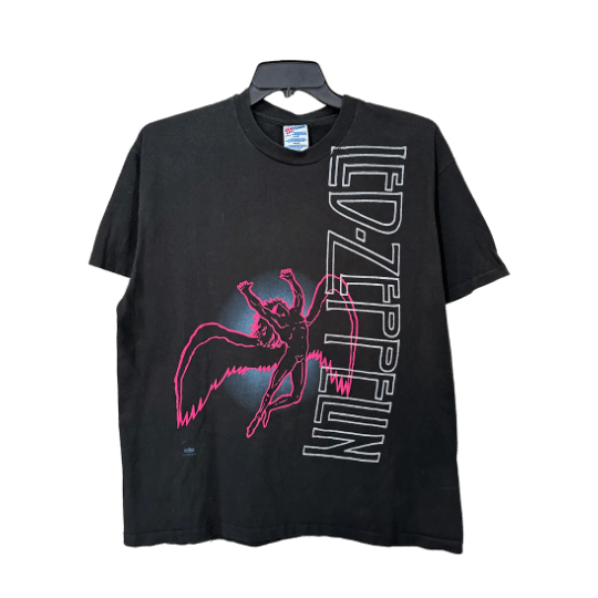 LED ZEPPELIN Tシャツ XL THUNDER 90s 90s Led Zeppelin tee (XL) — KICK Vintage Arkansas